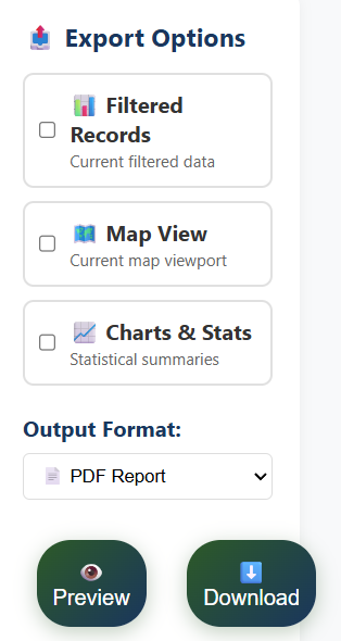 Export and Preview Example